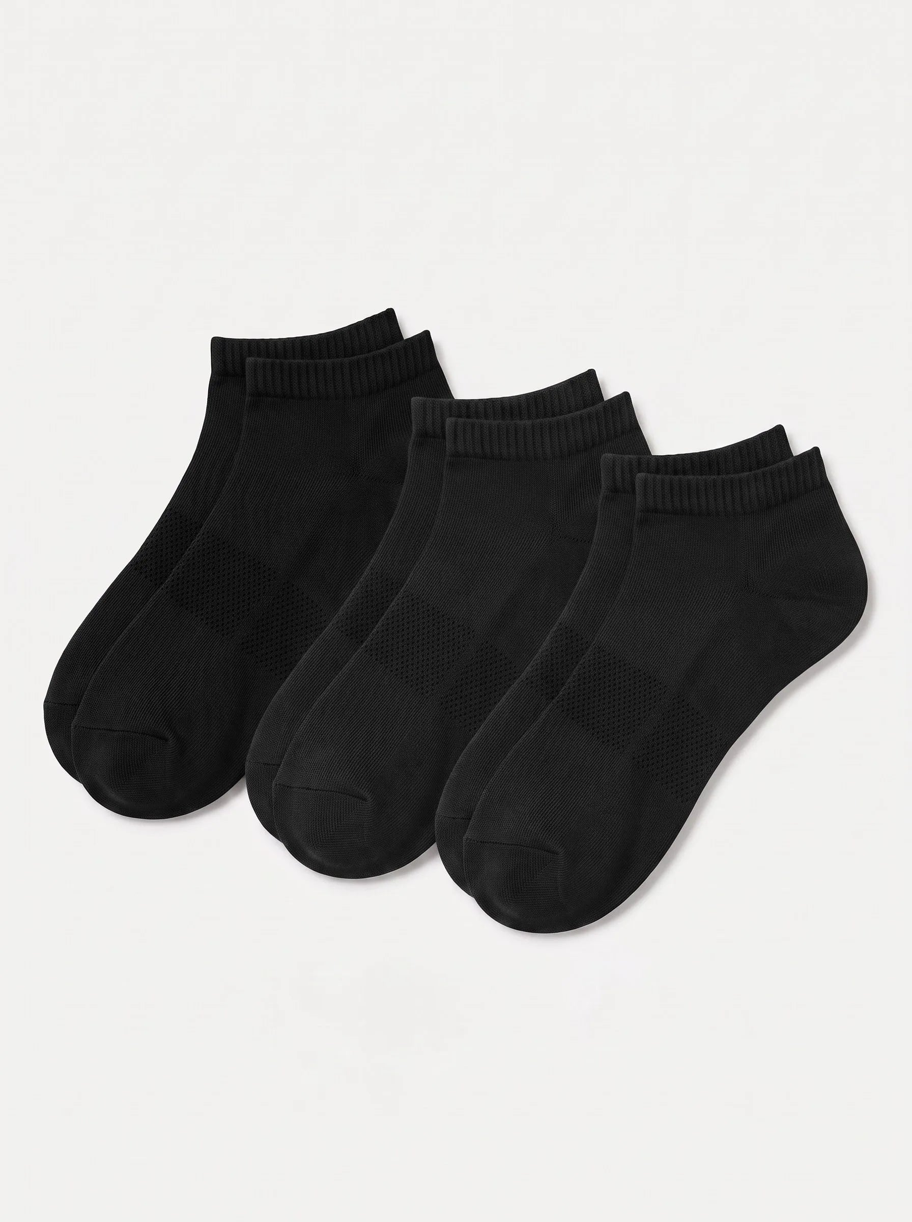 Socquettes invisibles en coton Supima® — Lot de 3