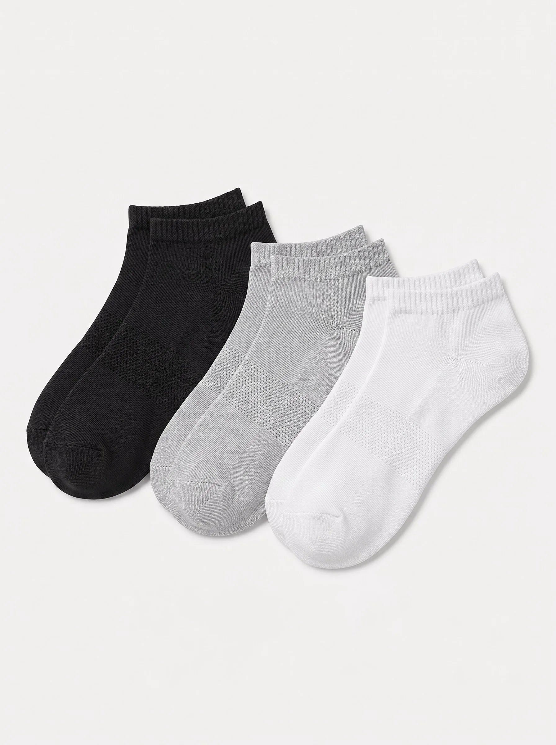 Socquettes invisibles en coton Supima® — Lot de 3