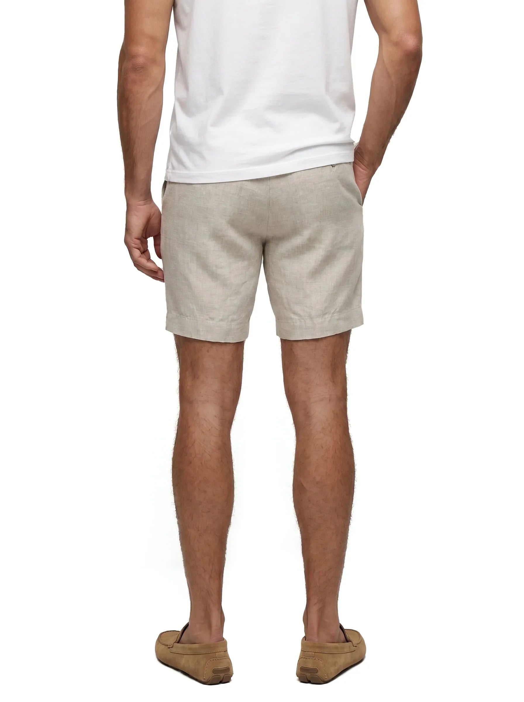 100% European Linen Dress Shorts — 2-Pack