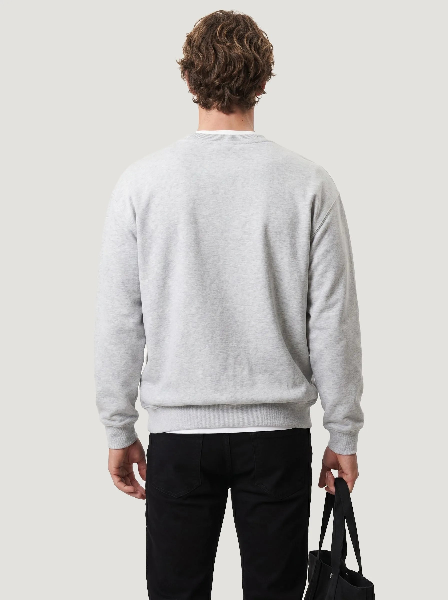 Pull col rond en coton biologique