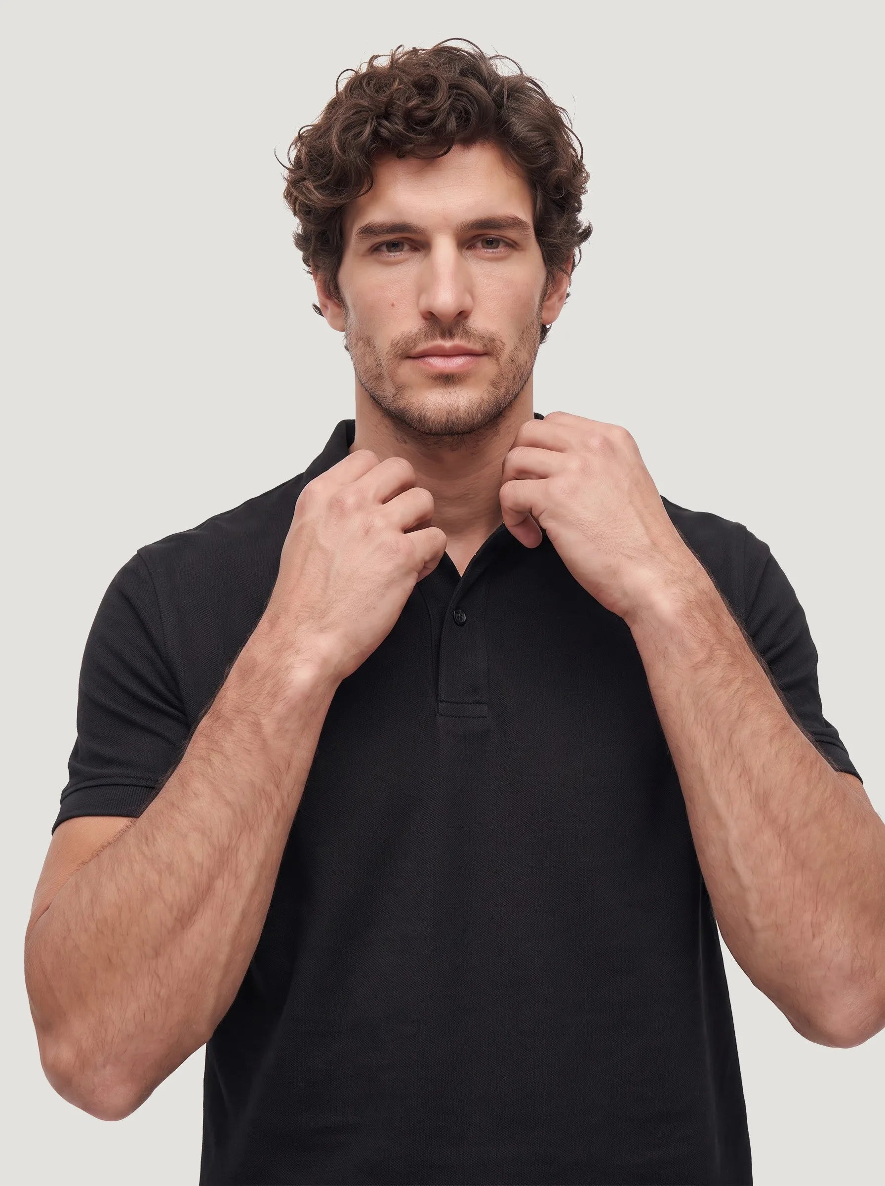 Polo in piqué di cotone biologico