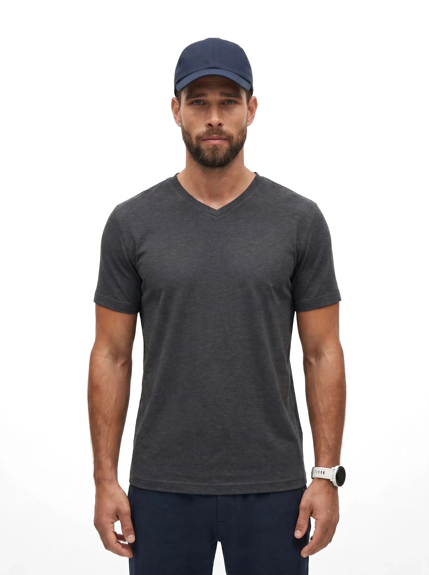 T-shirt scollo a V AirPace™ Performance — Confezione da 3
