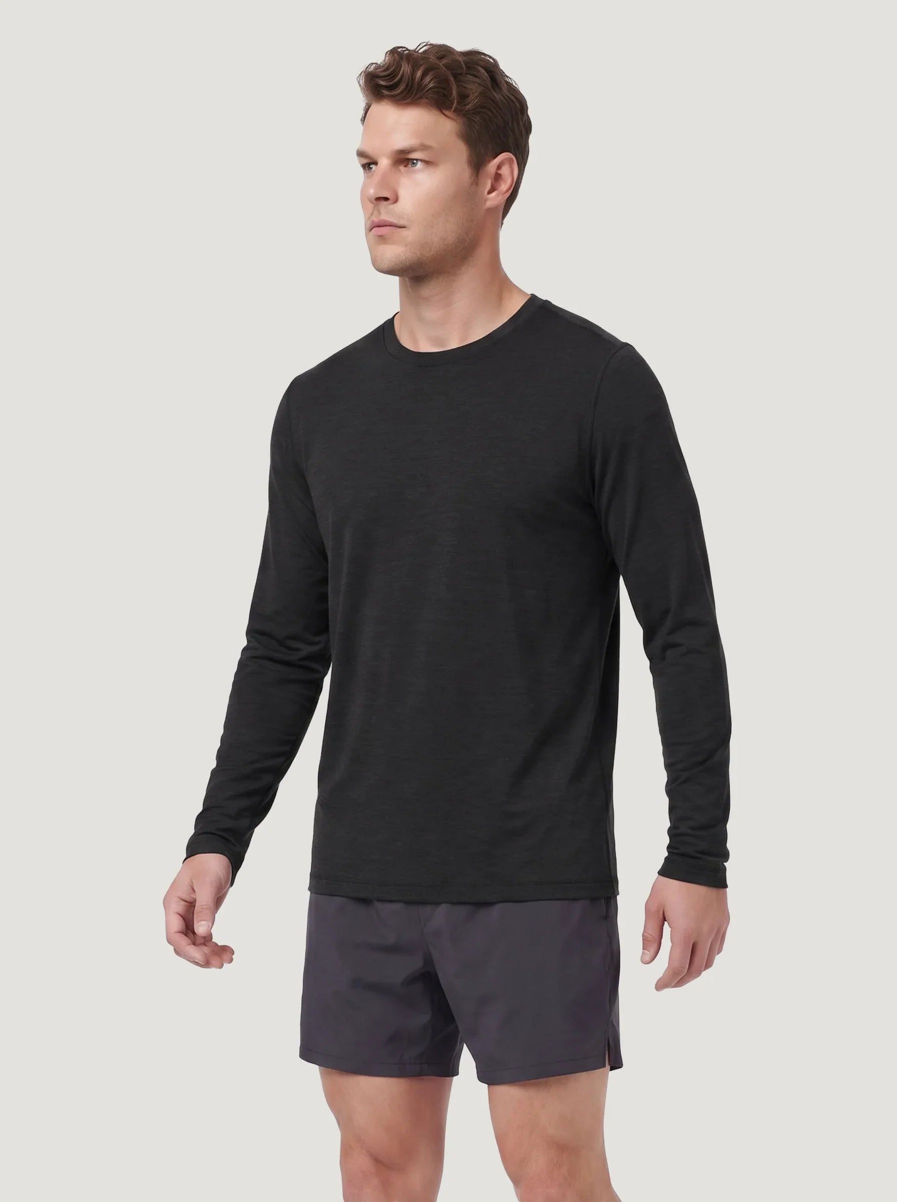 FlowBlend™ Active Long Sleeve Crew — 6-Pack