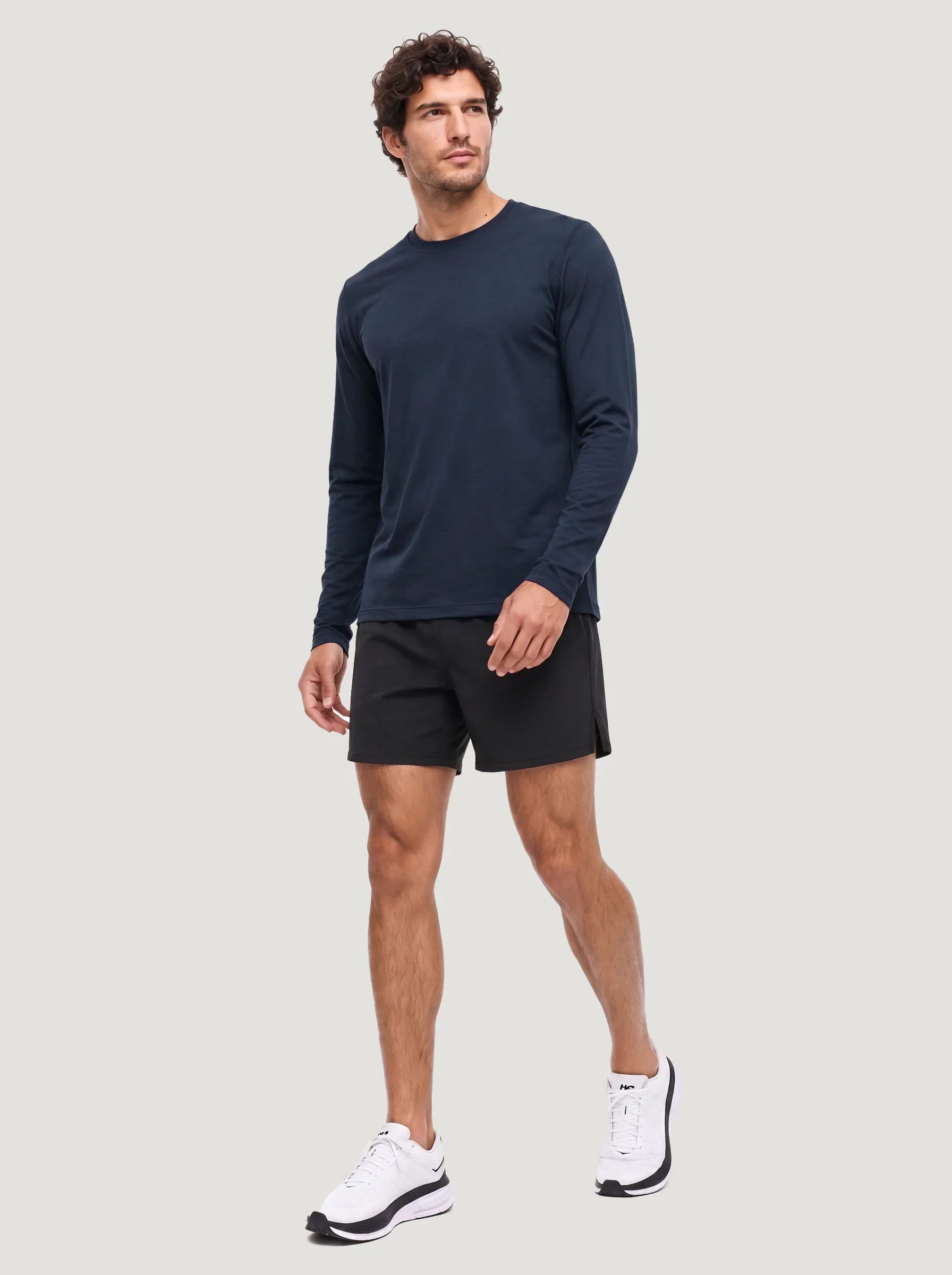 FlowBlend™ Active Long Sleeve Crew — 6-Pack