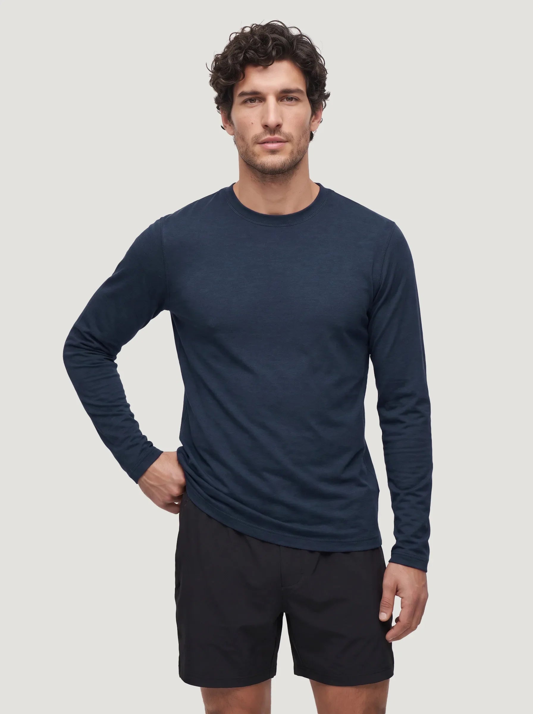 FlowBlend™ Active Long Sleeve Crew — 6-Pack