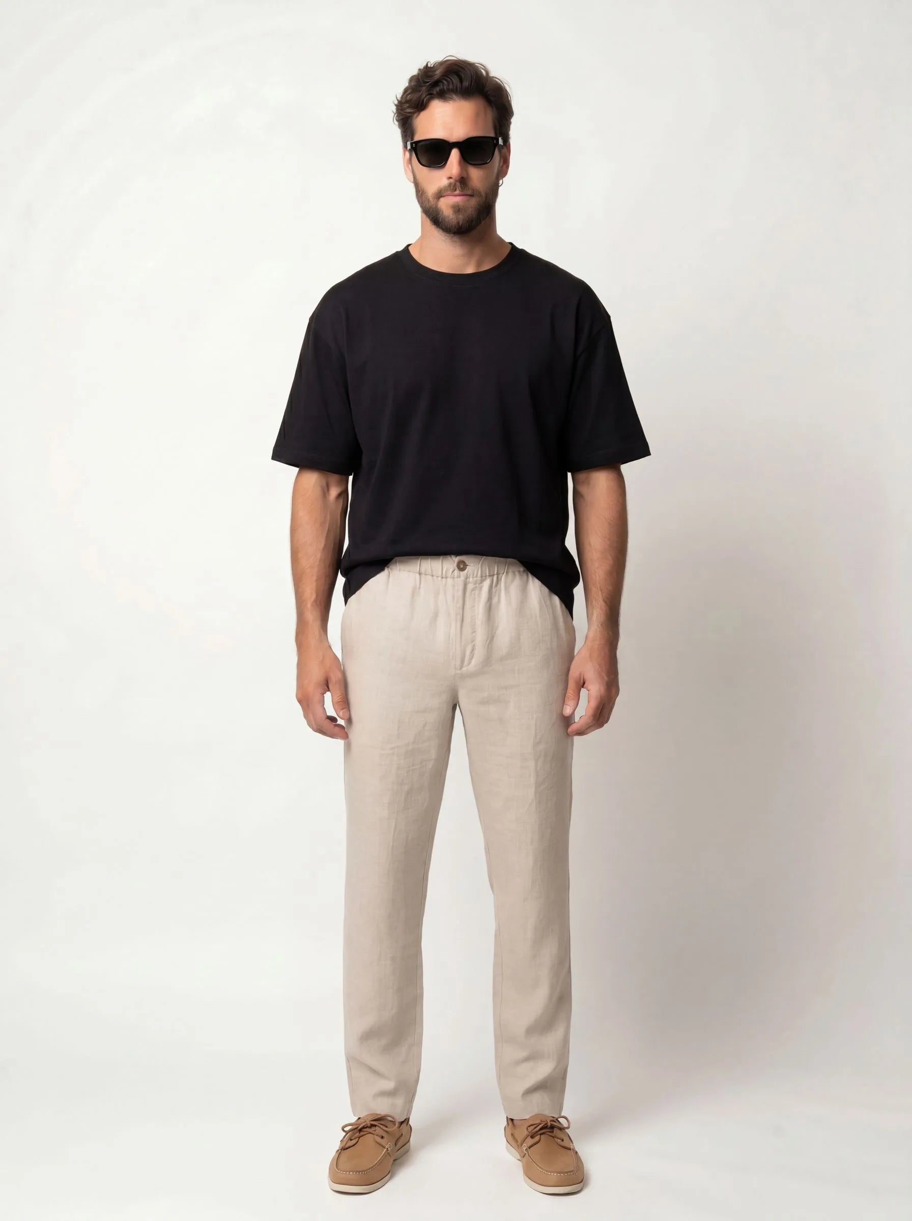 100% European Linen Dress Pants
