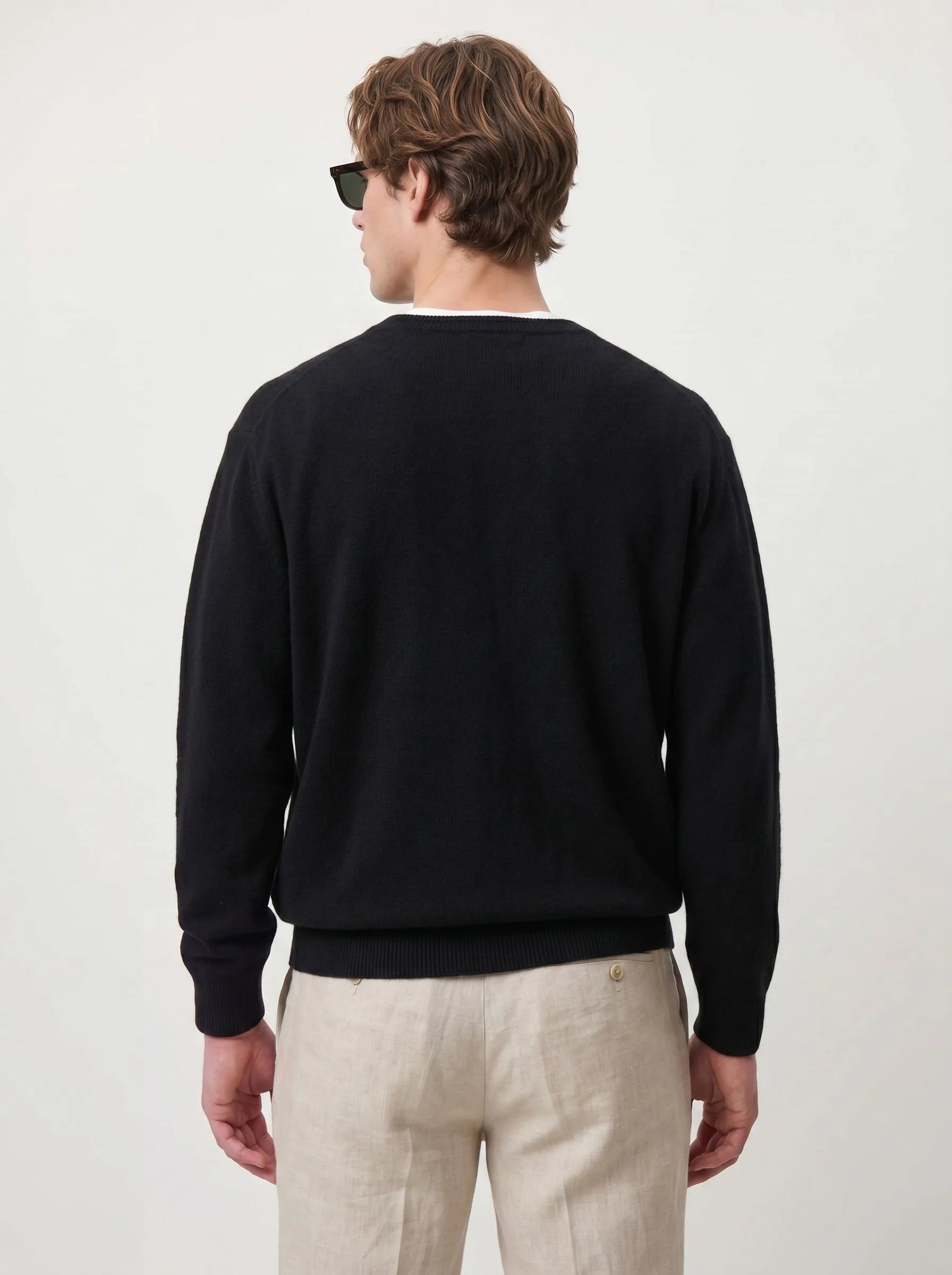 Mongolian Cashmere Crew Sweater