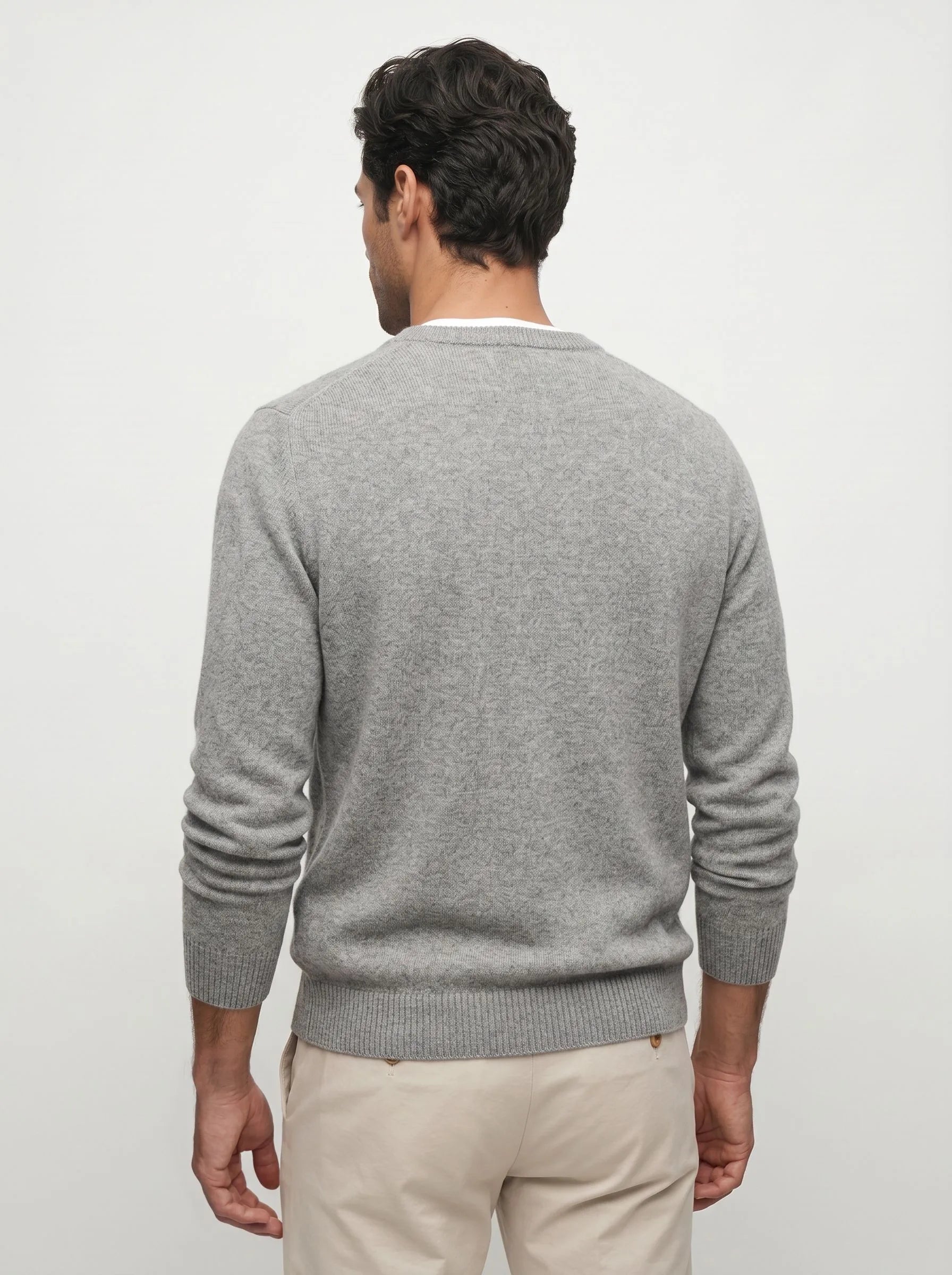 Mongolian Cashmere Crew Sweater