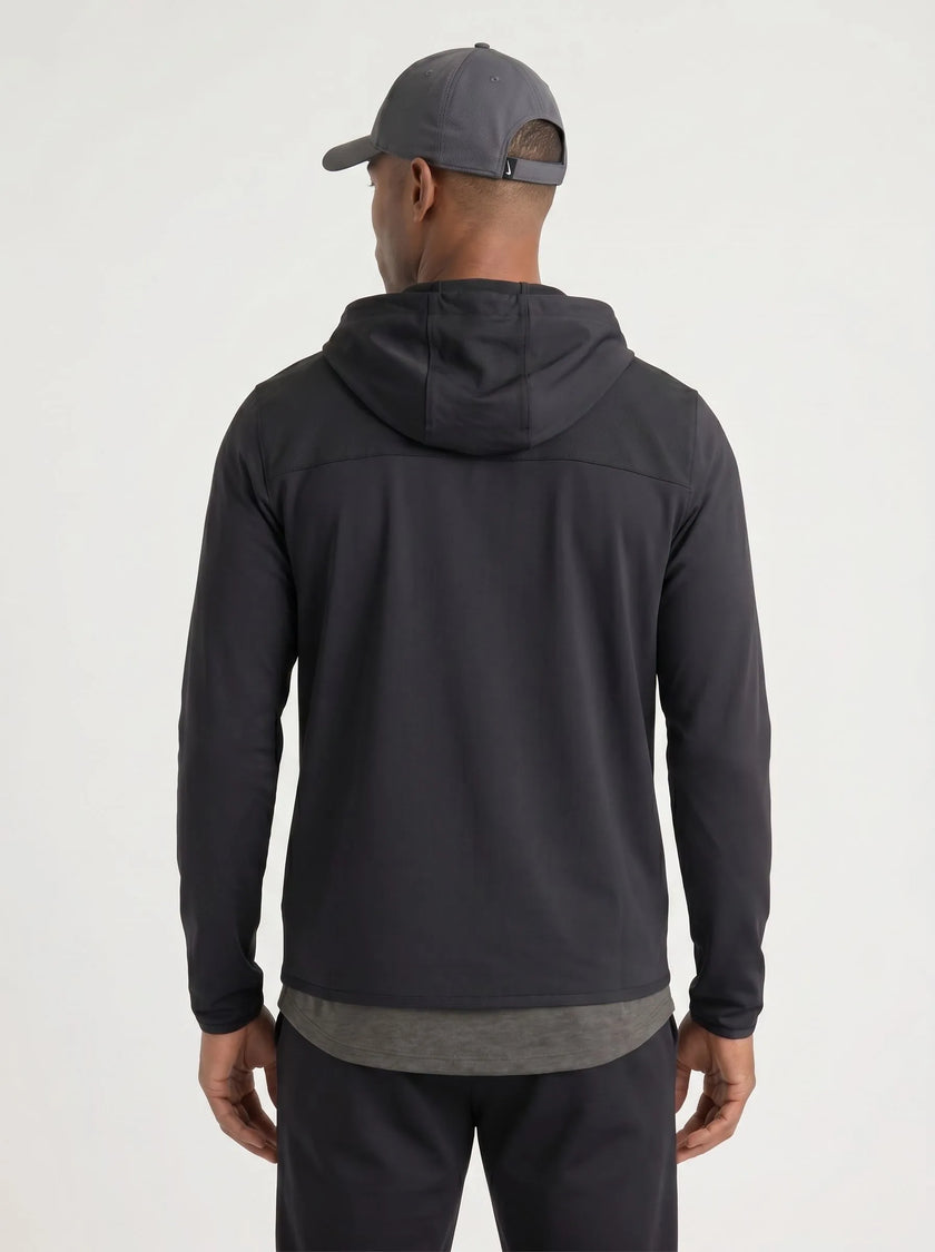 BVM OW JKT 001 BLK 06 half body back