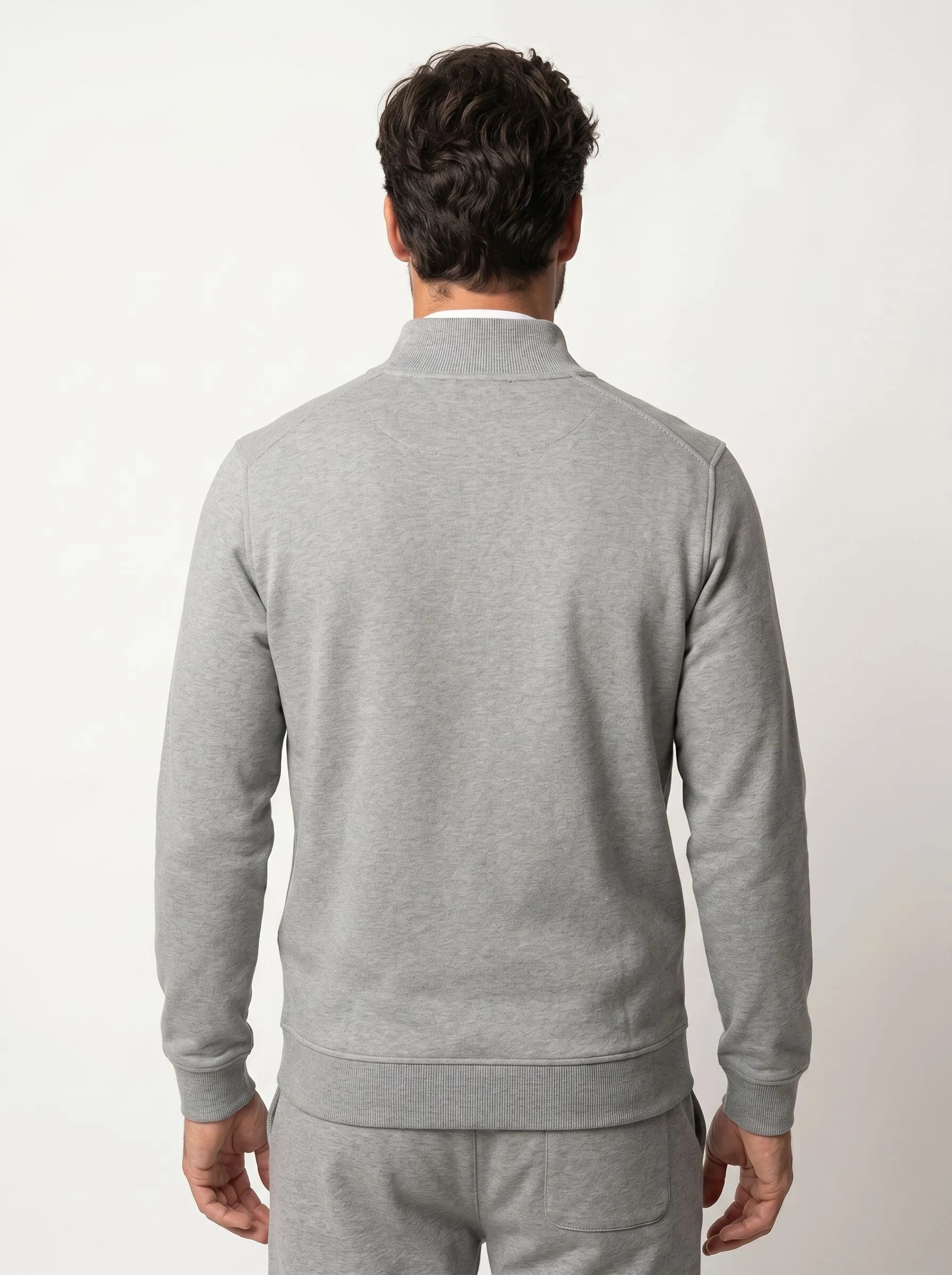 Organic Cotton Half-Zip Sweater