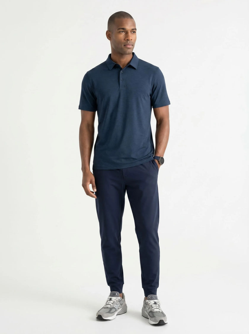 BVM TP POL 002 NVY 03 half body front