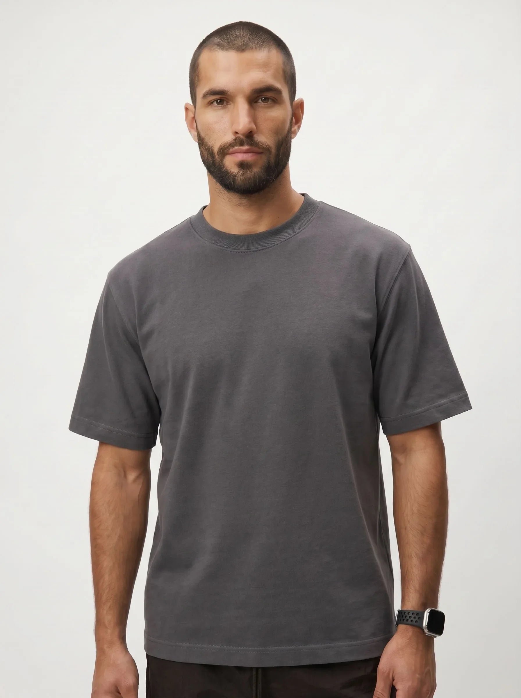 100% Organic Cotton Heavyweight Crew Tee — 6-Pack