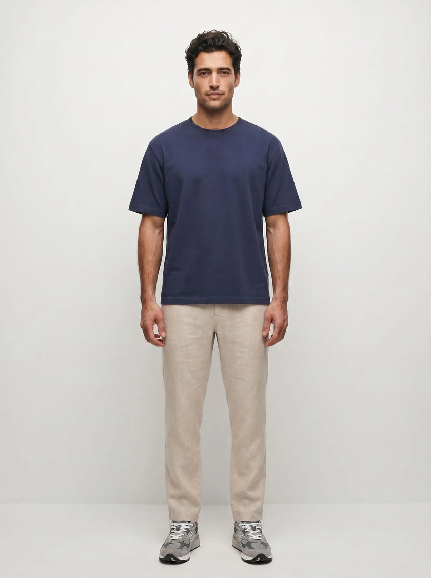 100% Organic Cotton Heavyweight Crew Tee — 6-Pack