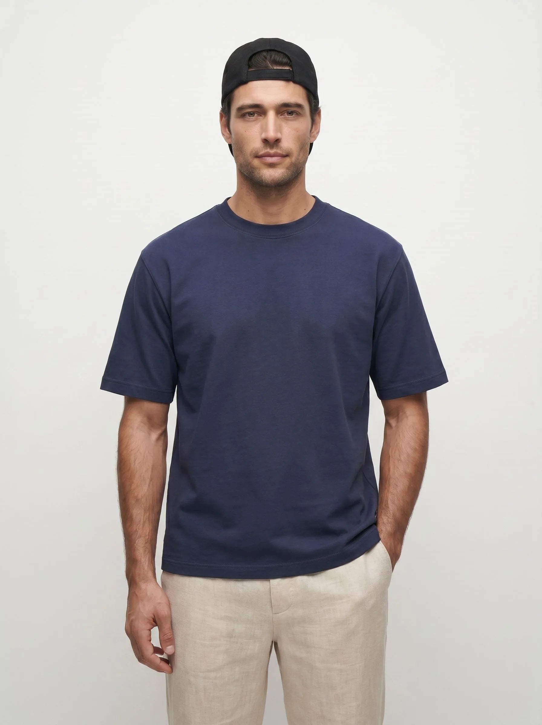 100% Organic Cotton Heavyweight Crew Tee