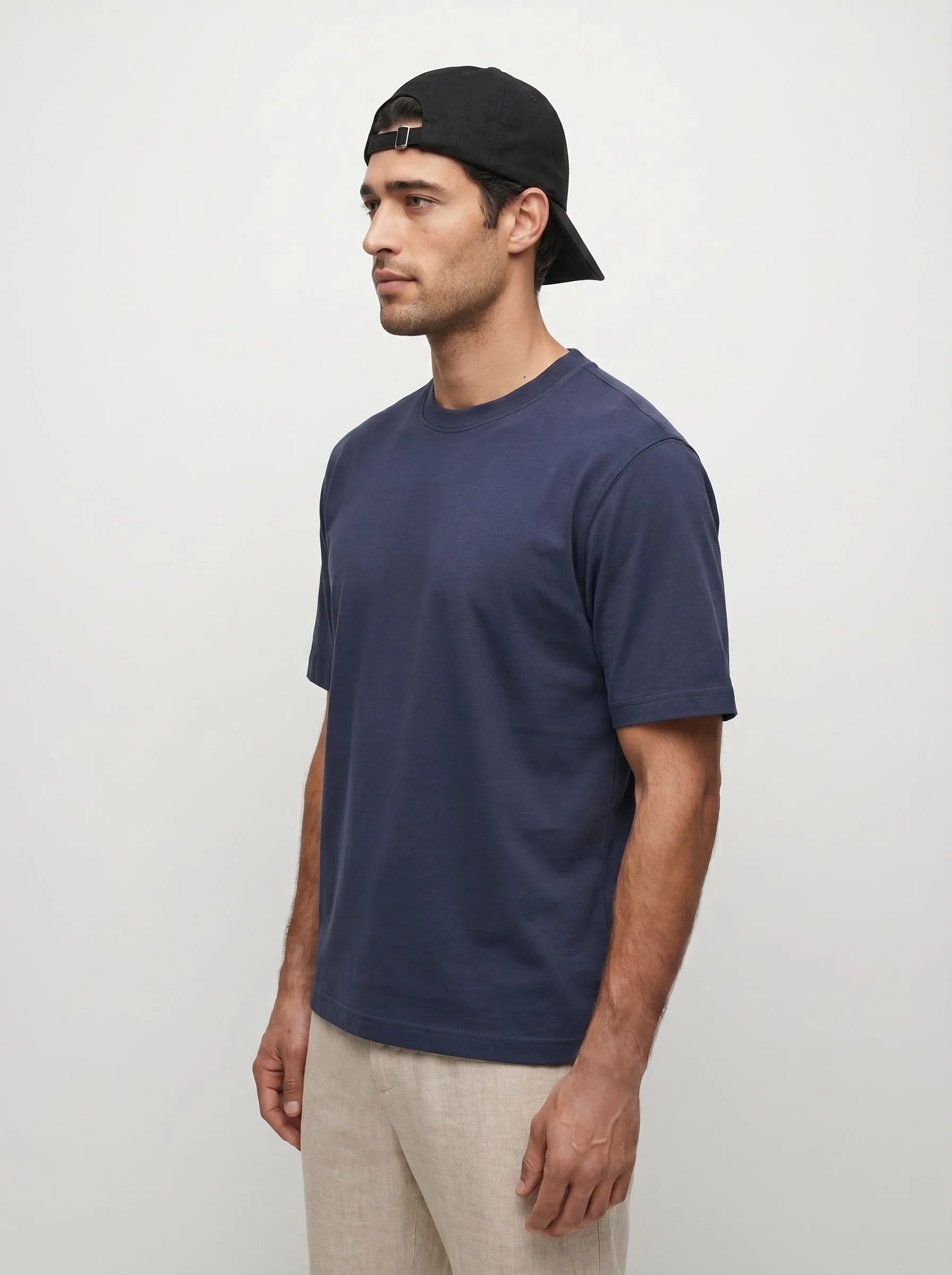 100% Organic Cotton Heavyweight Crew Tee
