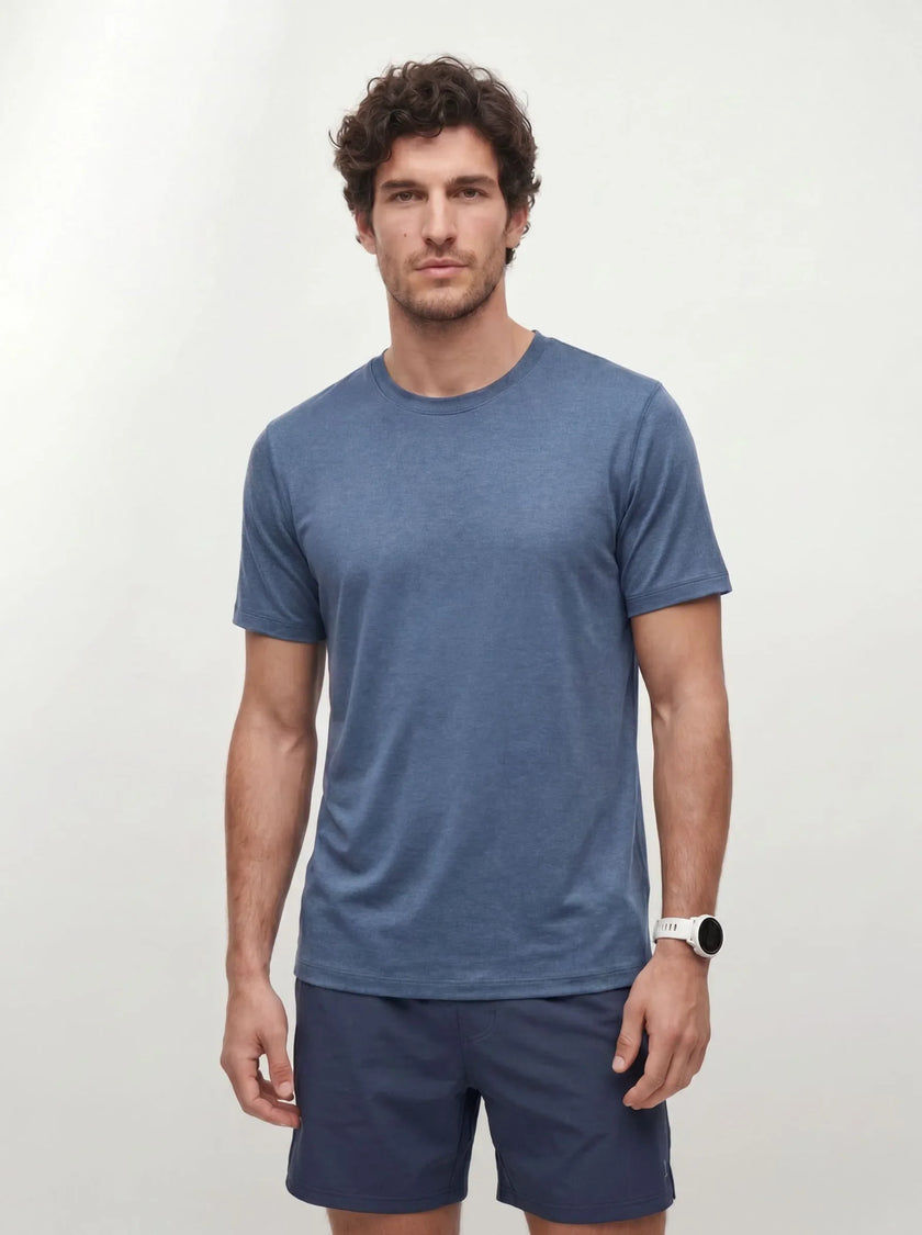 FlowBlend™ Active Crew Tee — 3er-Pack