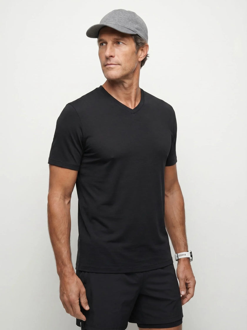 T-shirt con scollo a V AirPace™ Performance — Confezione da 3