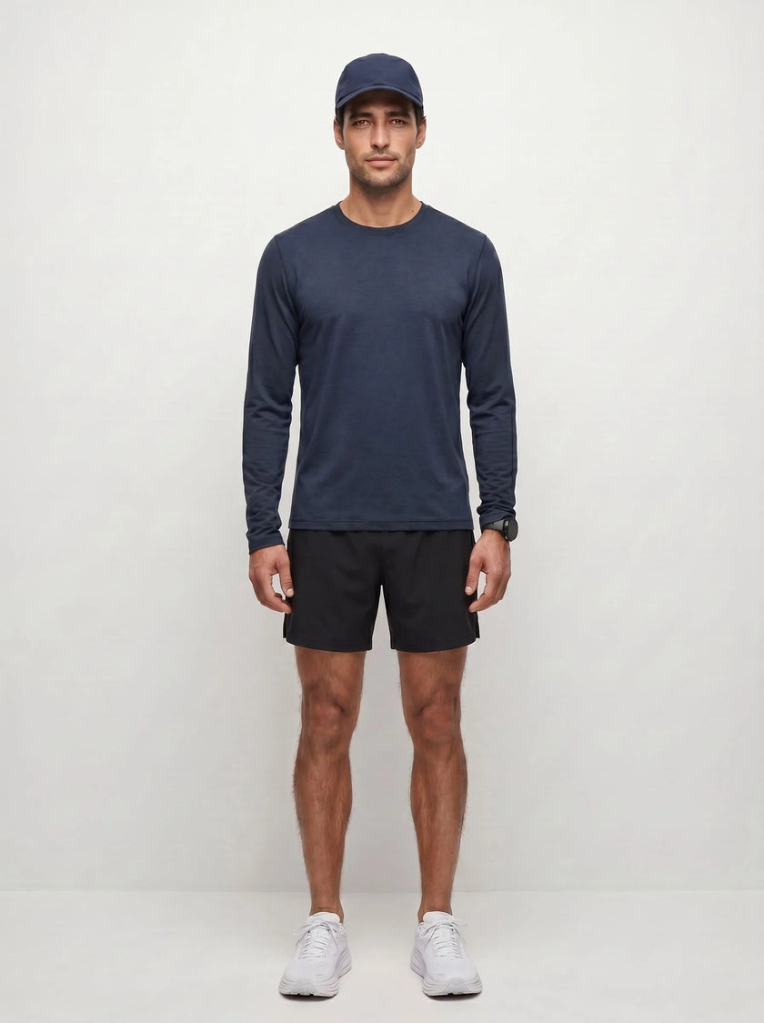 BVM TP TEE 008 NVY 03 half body front