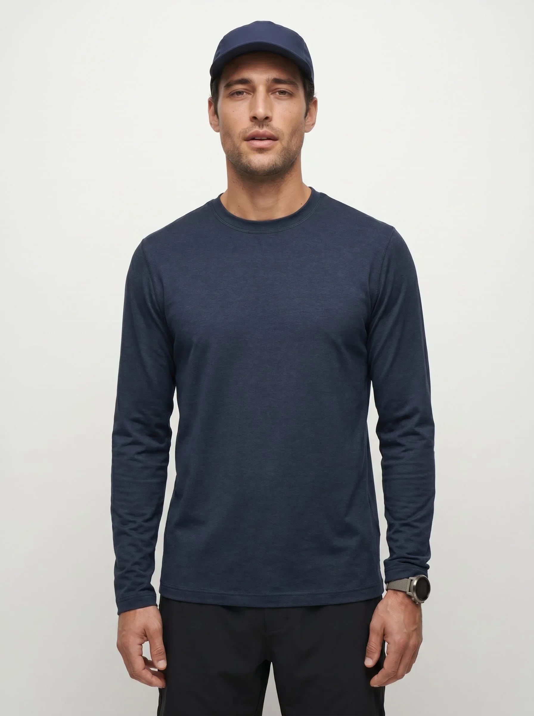 FlowBlend™ Active Long Sleeve Crew — 3-Pack