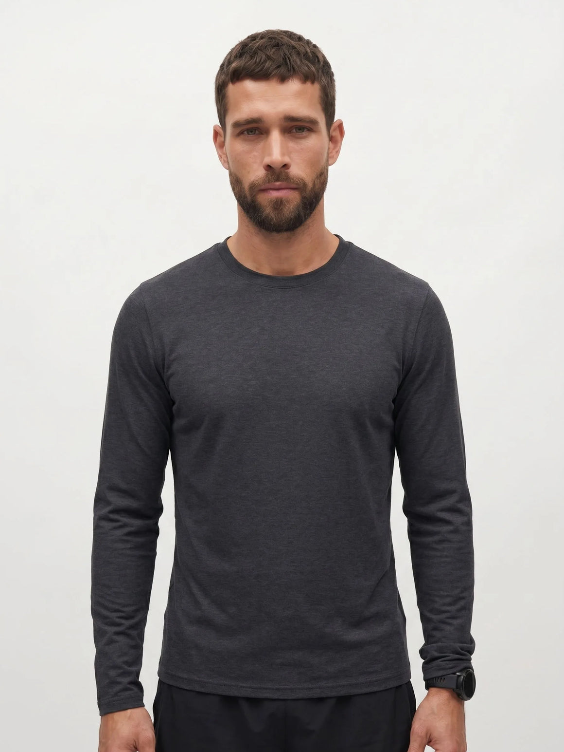 T-shirt performance à manches longues et col rond AirPace™