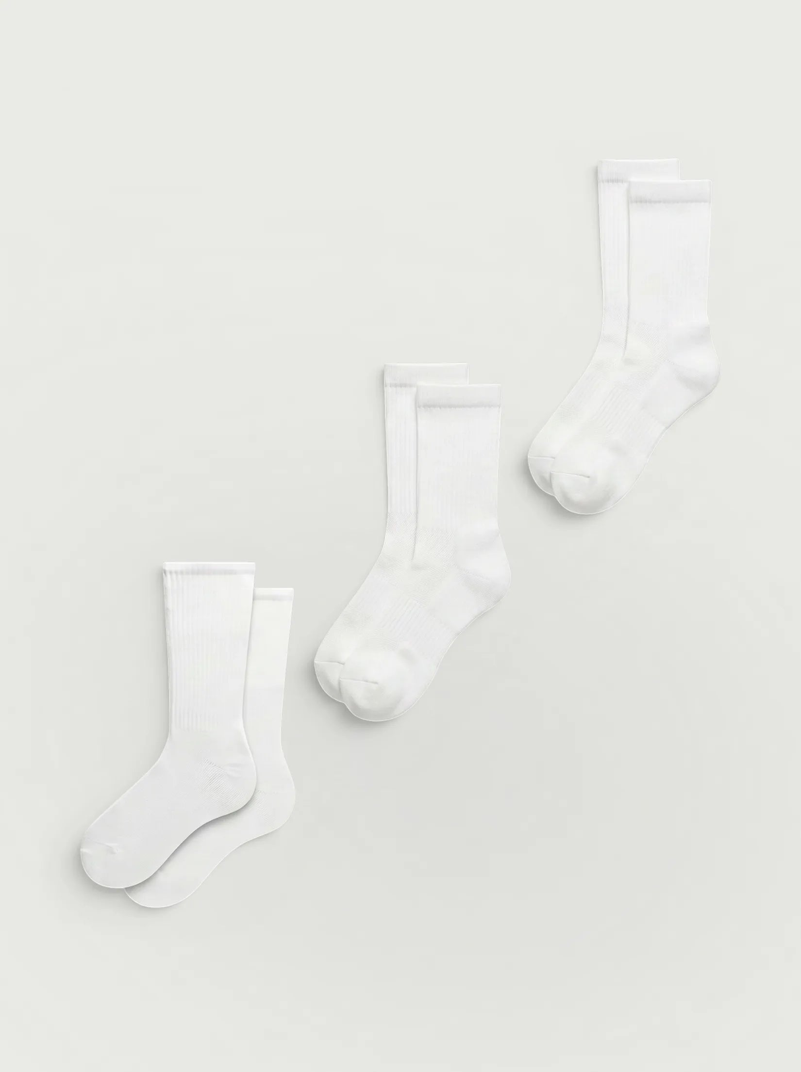 Supima® Cotton Crew Socks 3-Pack