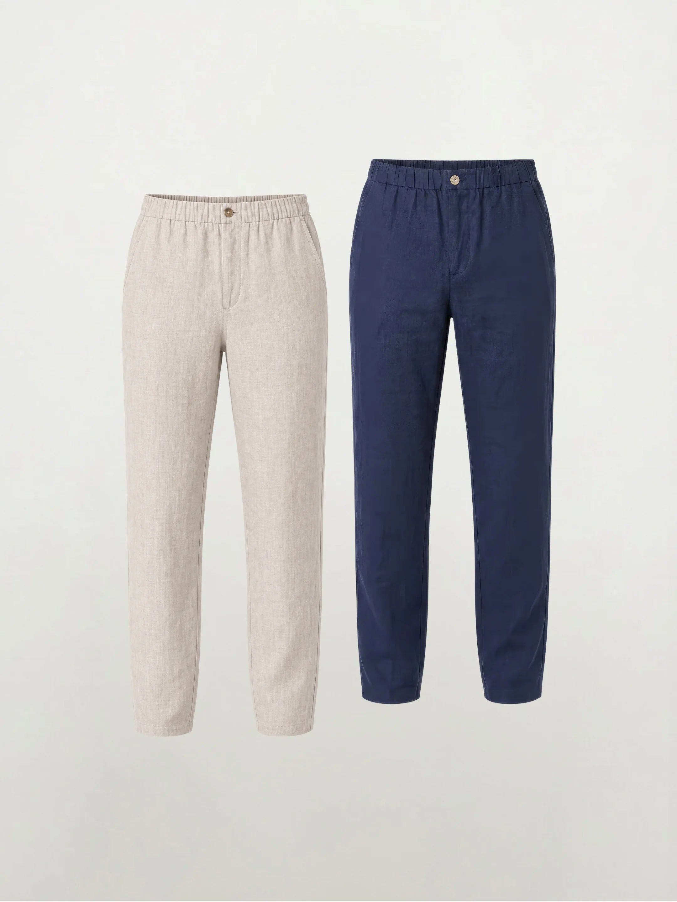 100% European Linen Dress Pants — 2-Pack