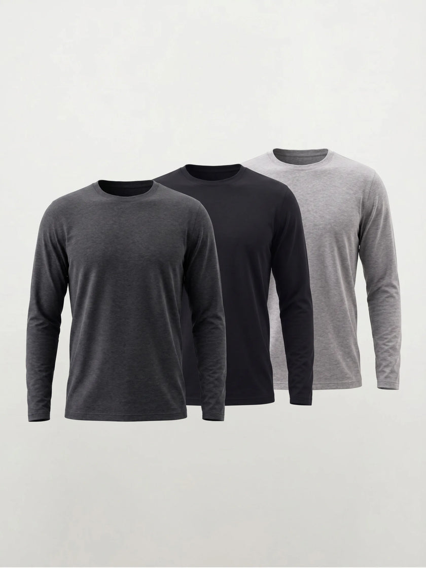 AirPace™ Performance Long Sleeve Crew — 3-Pack